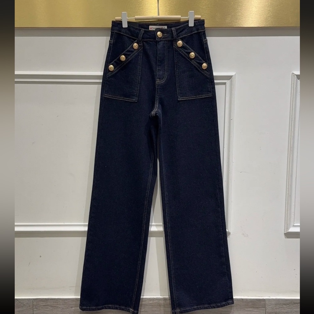 ShopEvelynne Black Wide Leg Jeans